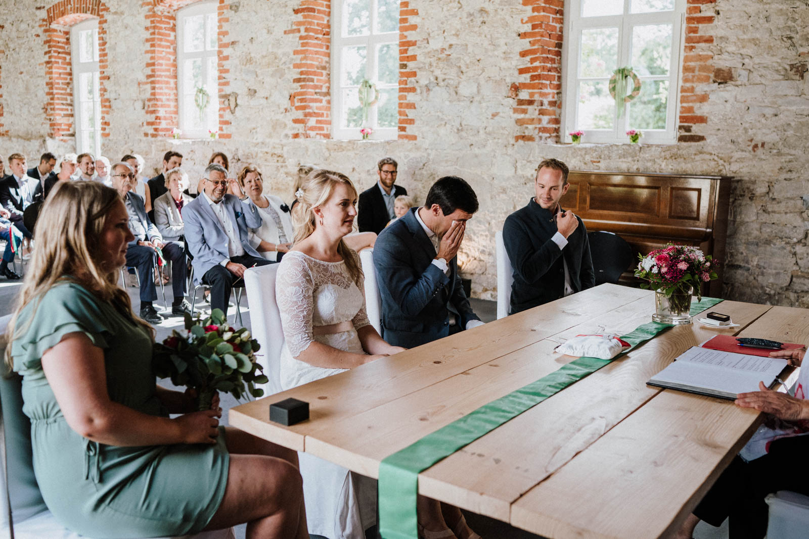 Eva Ricard Standesamtliche Hochzeit Auf Gut Barkhausen In 